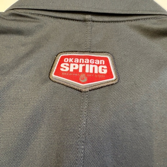 NWT Nike Golf Dri-Fit Short Sleeve collared Black button up women's size Small - Picture 13 of 15